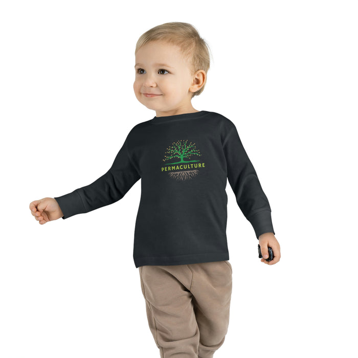 Toddler Long Sleeve Tee - Permaculture