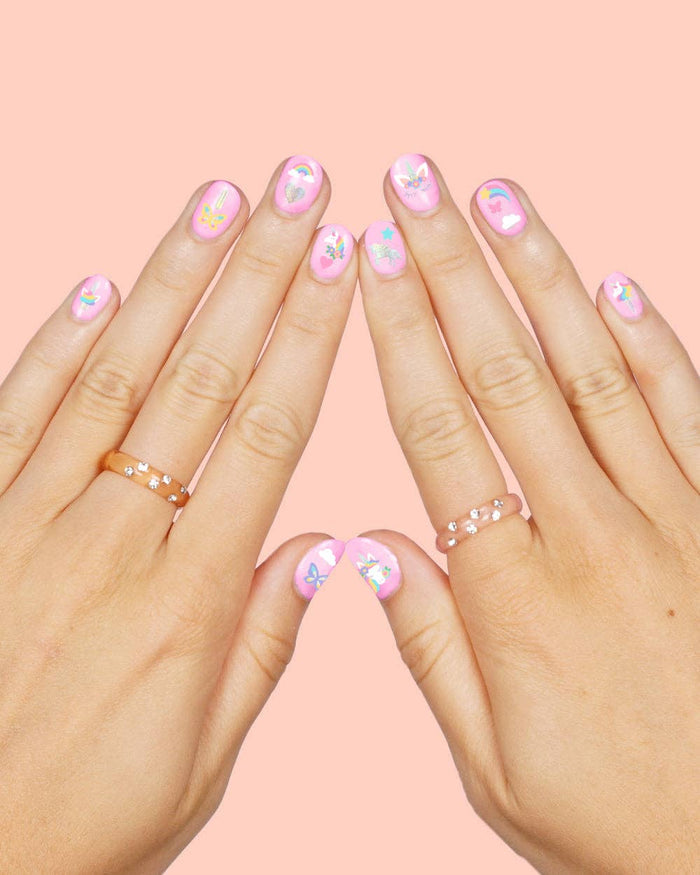 Unicorn Nail Stickers - bubblegum market