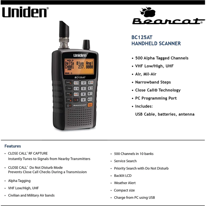 Uniden BC125AT