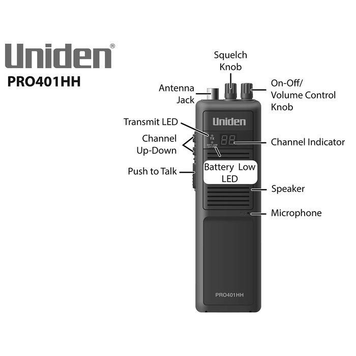 Uniden PRO401HH