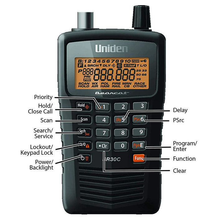 Uniden Bearcat SR30C