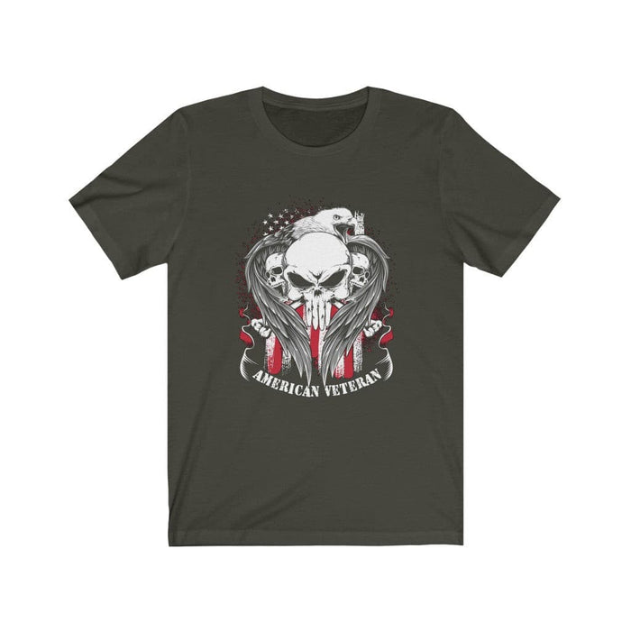 US Air Force Brave Veteran Unisex Short Sleeve Shirt.