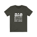 US Dad The Firefighter Legend Unisex Short Sleeve Shirt.