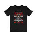 US Military I Will Be Strong And Courageous Veteran Unisex Short Sleeve Shirt.
