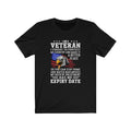US Military I'M Veteran I Fought To Protect My Country Unisex Short Sleeve Shirt.