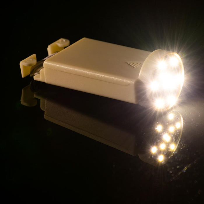 Warm White Crisscross Paper Lantern 10pc Party Pack with Remote Controlled LED Lights Included