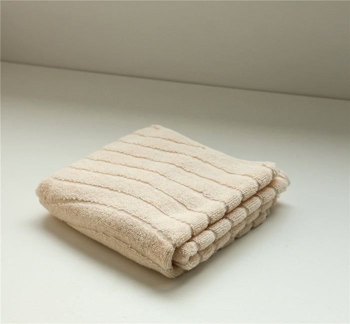 - Ever Lasting - Wavy Cotton Towel / Yellow - Towel - Ever Lasting