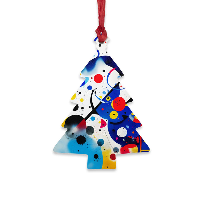 Wooden Ornaments, Inspired by Miro