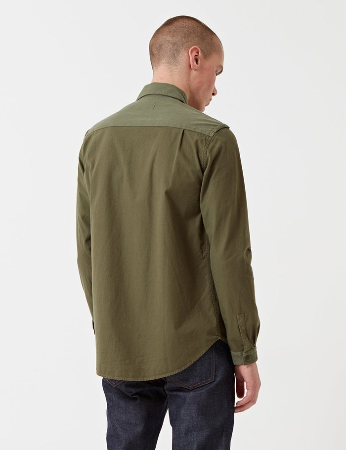 YMC Doc Savage Shirt - Olive